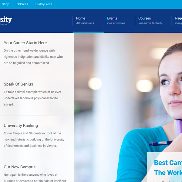 Plantilla University
