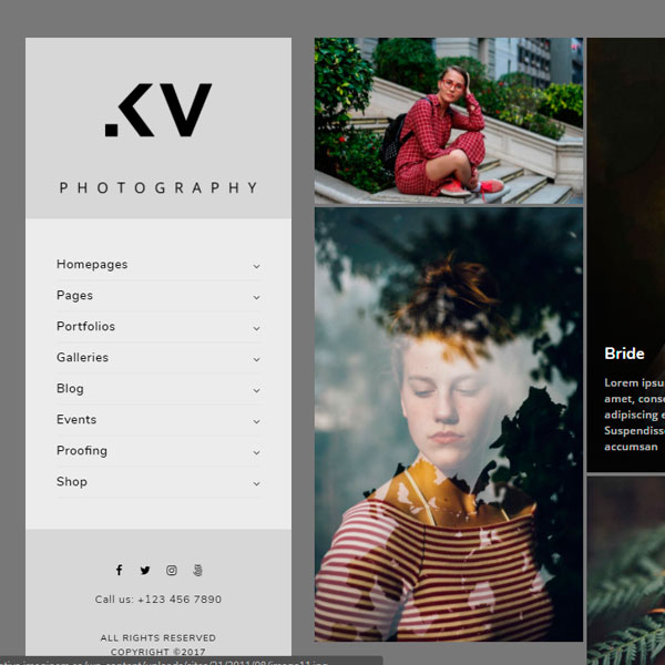 Plantilla Photowall Lightboxes